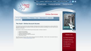 Online Services - LibertyOne Credit Union