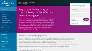 Reverse Mortgages Connecticut | Liberty Bank