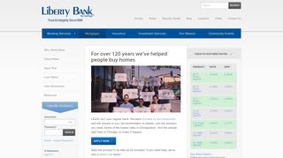 Mortgages | Liberty Bank for Savings
