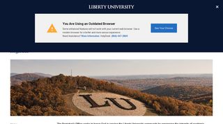 Registrar | Liberty University