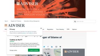 Liberty Sipp points finger of blame at adviser - FTAdviser.com