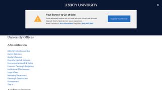 University Offices | Liberty University