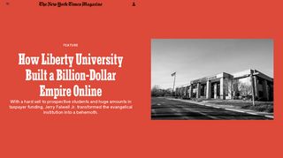 How Liberty University Built a Billion-Dollar Empire Online - The New ...
