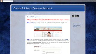 Create A Liberty Reserve Account