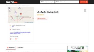 Fairfield, IA libertyville savings bank | Find libertyville savings bank in ...