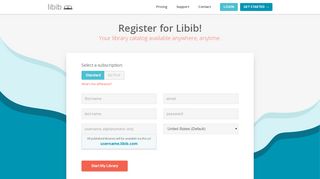 Register - Libib.com