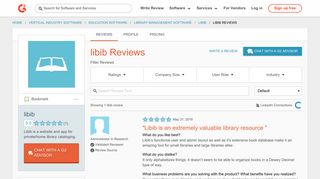 libib Reviews 2018 | G2 Crowd
