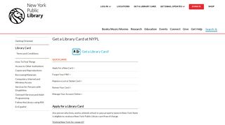Get a Library Card at NYPL | The New York Public Library
