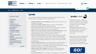 Lynda | Regina Public Library