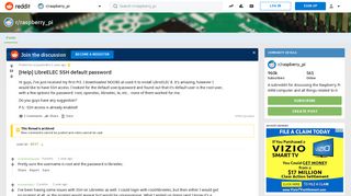 [Help] LibreELEC SSH default password : raspberry_pi - Reddit