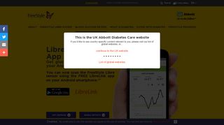 LibreLink App | FreeStyle Libre Flash Glucose Monitoring System