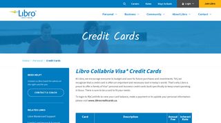 Credit Cards - Compare Credit Card Options | Libro Credit Union