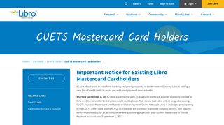 Libro.ca | Credit Cards - Libro Credit Union