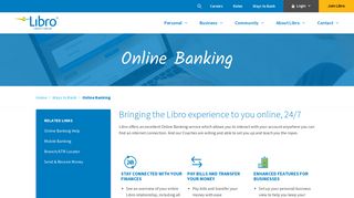 Online Banking - Libro Credit Union