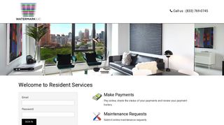 Login to Watermark LIC Resident Services | Watermark LIC - RENTCafe