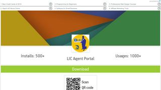 LIC Agent Portal Android App - Online App Creator - AppsGeyser