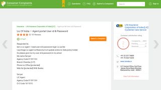 Lic Of India — Agent portal User id & Password
