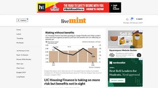 LIC Housing Finance is taking on more risk but benefits not in sight