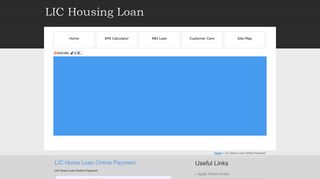 LIC Home Loan Online Payment - Life Insurance Corporation(LIC)