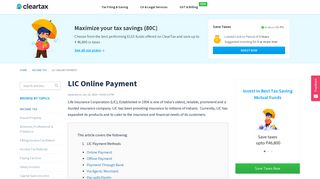 LIC Online Payment - Pay through LIC Online Service Portal, Banks ...