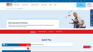 Pay Premium Online - Life Insurance Premium Payment Options ...