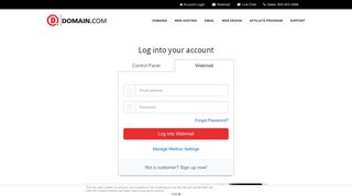 Webmail - Domain.com