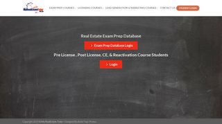 Student Login - Real Estate License Courses - My Real Estate Tutor