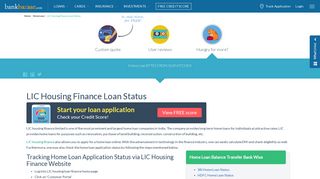LIC Housing Finance Loan Status - How to Check Application Status