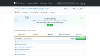 GitHub - Pardus-LiderAhenk/lider-ahenk-login-manager-plugin