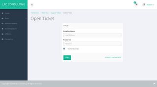 Submit Ticket - Lie Low VPN - Mint Panel