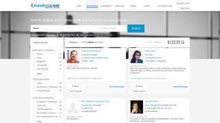 Liebherr Recruiters - Liebherr Placement Consultants - Naukri.com