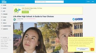 Life After High School: A Guide to Your Choices · Student Edge News