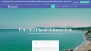 Login - Pension Planet Interactive - Irish Life Corporate Business
