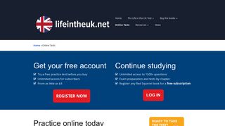 Online Tests - lifeintheuk.net