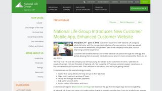 National Life Group Introduces New Customer Mobile App, Enhanced ...