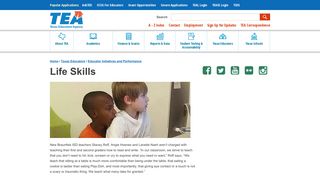 Life Skills - The Texas Education Agency