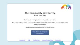 Community Life Survey