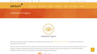 LifeBalance Program Portland | Xenium HR