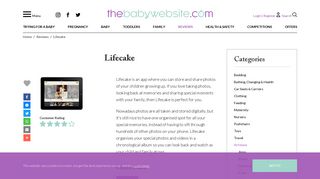 Lifecake - The Baby Website