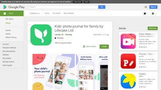 Kids' photo journal for family by Lifecake Ltd. – Apps on Google Play