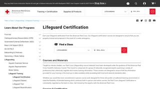 Get Your Red Cross Lifeguard Certification | Red Cross