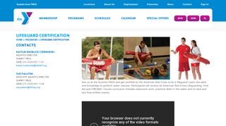 Lifeguard Certification | Summit Area YMCA
