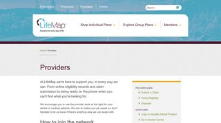 Providers | LifeMap
