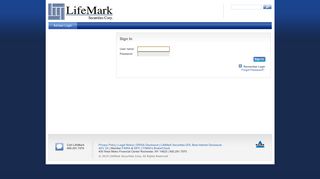 LifeMark - Independent Broker Dealer > Adviser Login