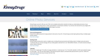 Online Photo Services - Kinney Drugs
