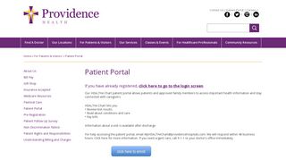 Patient Portal | Providence Health