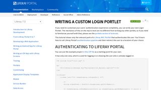 Writing a Custom Login Portlet - Liferay 7.0 - Liferay Developer Network