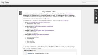 Liferay Lifecycle Action | My Blog - Liferay portal-ext.properties