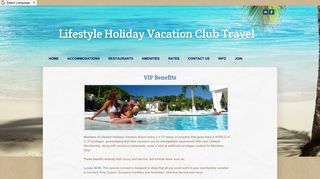 VIP - Lifestyle Holiday Vacation Club Travel