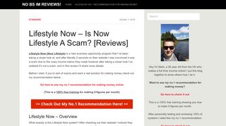 Lifestyle Now - Is Now Lifestyle A Scam? [Reviews] - No BS IM Reviews!